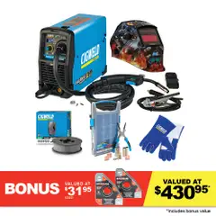 CIGWELD Easyweld Mig 130 Powerpack PPE130A21