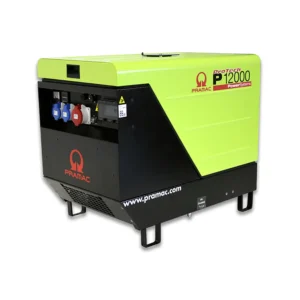 PRAMAC 13.9kVA Three Phase Electric Start Petrol Generator with Honda Engine P12000