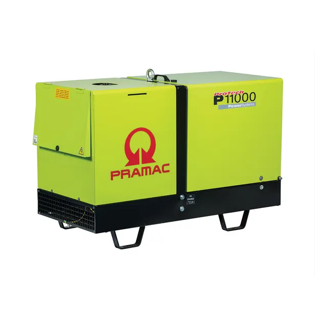 PRAMAC 10.8kVA Electric Start Three Phase Diesel Generator P11000
