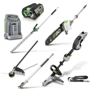 EGO POWER+ 56V Brushless 1 x 5.0Ah Multi-Tool w/ 4 Piece Attachment Kit MHSC1604E