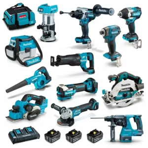 MAKITA 18V Brushless 12 Piece 3 x 5.0AH Combo Kit