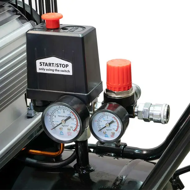 IRONAIR 200L/min Belt Drive 3HP 10A 50L Tank Oil-Free Air Compressor TB1450DET - Image 3