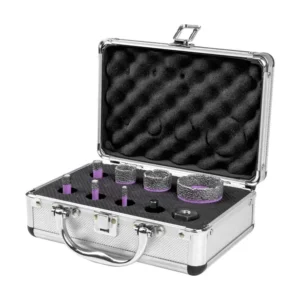 UNITEC 6-51mm Wet/Dry Cut Diamond Grit Holesaw Set - 10 Piece U-10TTDT