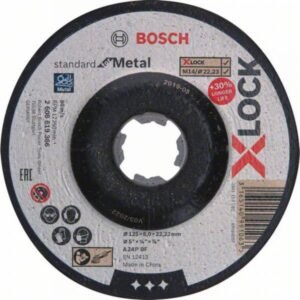 (1000 Units) BOSCH 2608619366 - Grinding wheel X-LOCK SfM 125x6mm T27