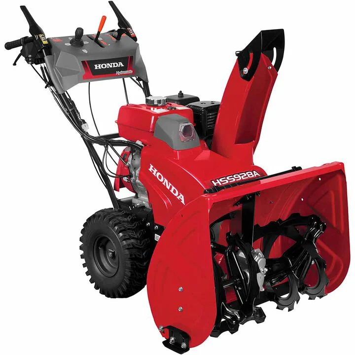 Honda 9HP 28In Two Stage Wheel Drive Snow Blower - Electric Start