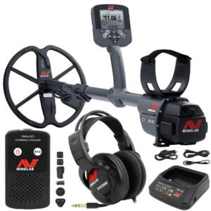 Minelab CTX 3030 Extreme Waterproof All Terrain Metal Detector With CTX 11" DD Smart Coil and KOSS UR30 Headphones