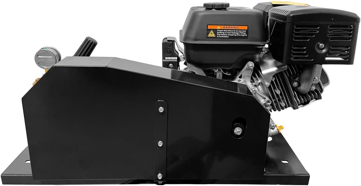 Canpump Belt Drive High Flow Pressure Washer 1900 PSI, 9.2 GPM – Triplex Power Washer Pump, 13 HP Loncin Engine – Electric Start, Commercial Grade, Fully Serviceable w/External Unloader - Image 2