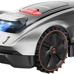 Sunseeker X3 Plus Robot Lawn Mower no Wire,0.3 Acre/13,000 Sq. Ft,Smart APP Control, AI & RTK Navigation, 6 Muti-Zone, Path Planning, for Small/Medium Yards