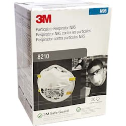 N95 Particulate Respirator Mask, NIOSH Approved - (Box of 20) - Image 3