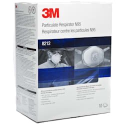 Particulate Welding Respirators 8212 and 8512, N95, with Faceseal - (Box of 10) - Image 4