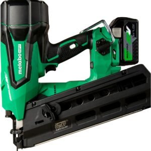 Metabo HPT 36V MultiVolt Cordless Plastic Strip Framing Nailer Kit, 21 Degree Framing Nailer with Power Tool 2.5Ah Lithium Ion Battery, Drives 2" to 3-1/2" Nails, NR3690DR