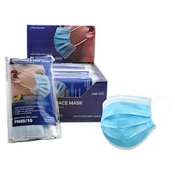 Face Mask With Earloops (10 Pack) - (Bag of 10) - Image 3