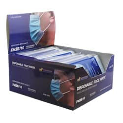 Face Mask With Earloops (10 Pack) - (Bag of 10) - Image 2