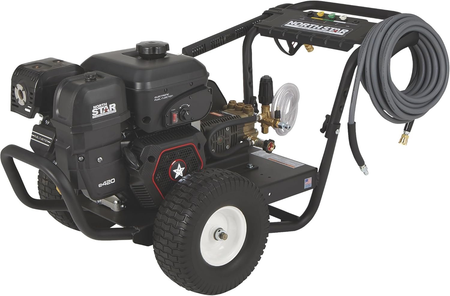 NorthStar Gas Cold Water Pressure Washer, 4000 PSI, 3.5 GPM, NorthStar Engine, Belt Drive - Image 9