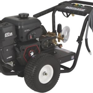 NorthStar Gas Cold Water Pressure Washer, 4000 PSI, 3.5 GPM, NorthStar Engine, Belt Drive