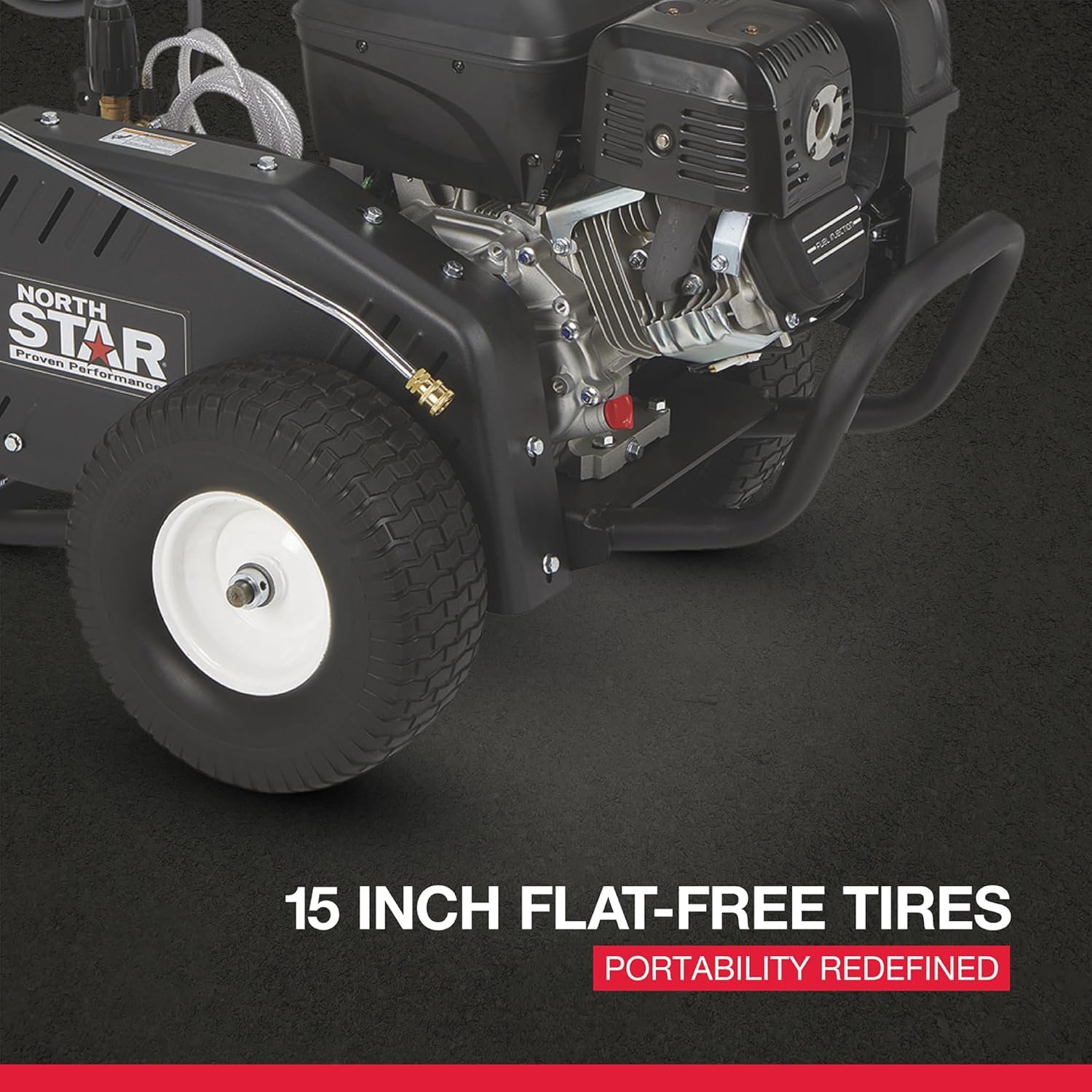 NorthStar Gas Cold Water Pressure Washer, 4000 PSI, 3.5 GPM, NorthStar Engine, Belt Drive - Image 6