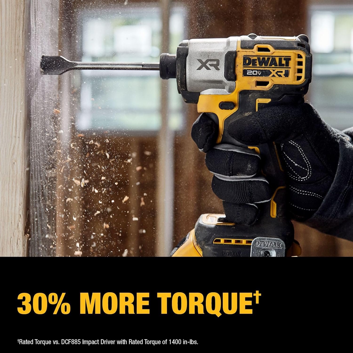 DEWALT 20V MAX XR Impact Driver and Hammer Drill Cordless Power Tool Combo Kit, Includes 2x 4ah POWERPACK Batteries and a Charger (DCK250QQ2) - Image 3
